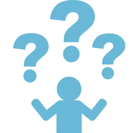 icon of confused parent with depression